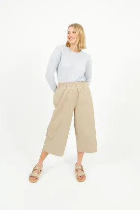 EP PT1601 Cropped Elastic Waist Cullottes