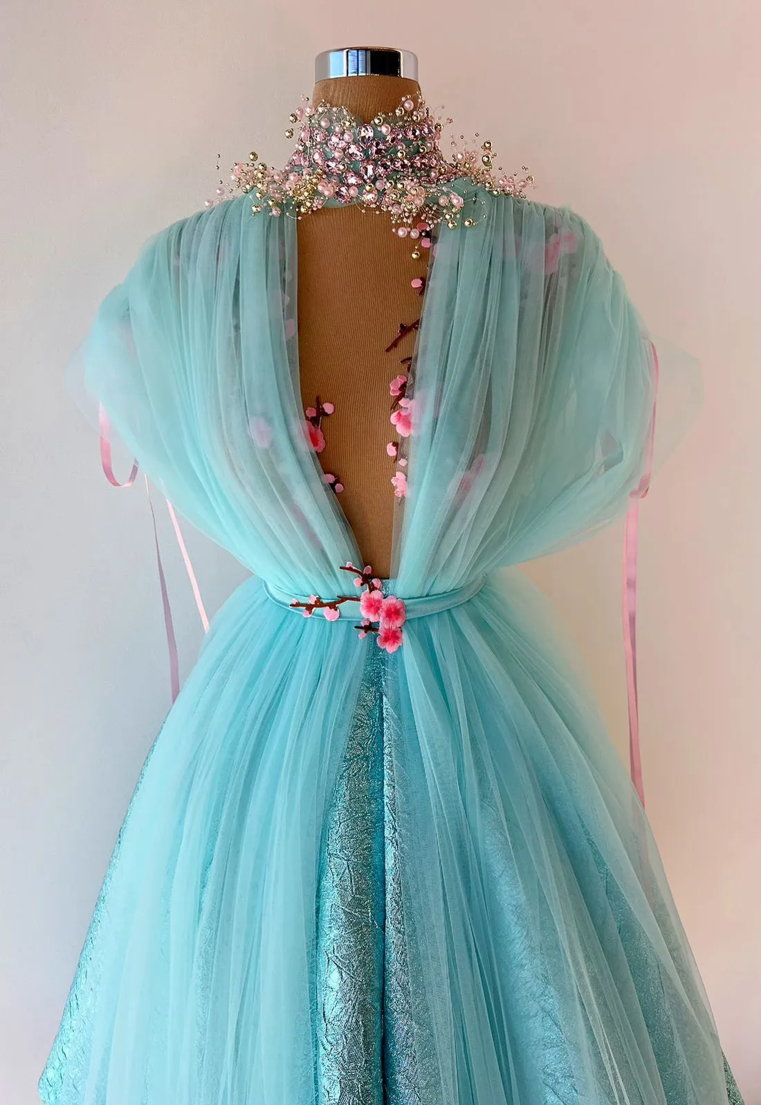 Princess Short Strapless Tulle Cocktail Dress
