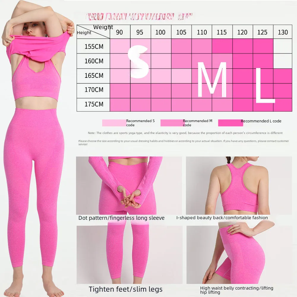 Seamless Three-Piece Bra Set